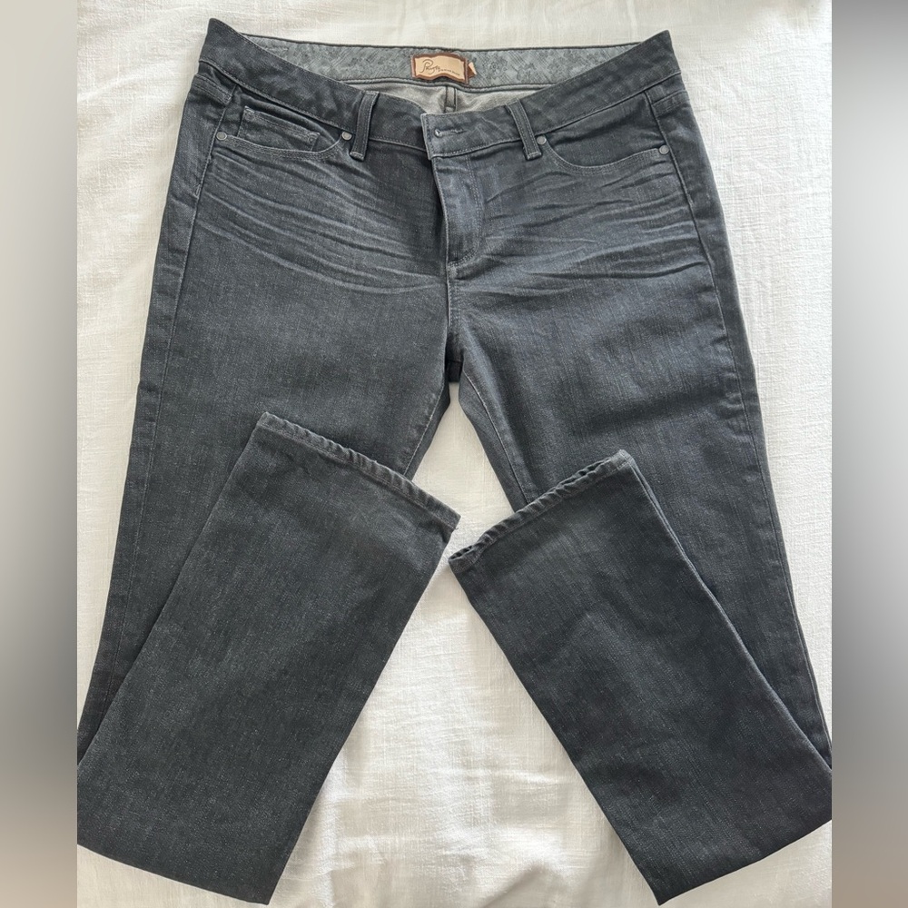 Paige Grey Low Rise Skinny Leggings - Size 32